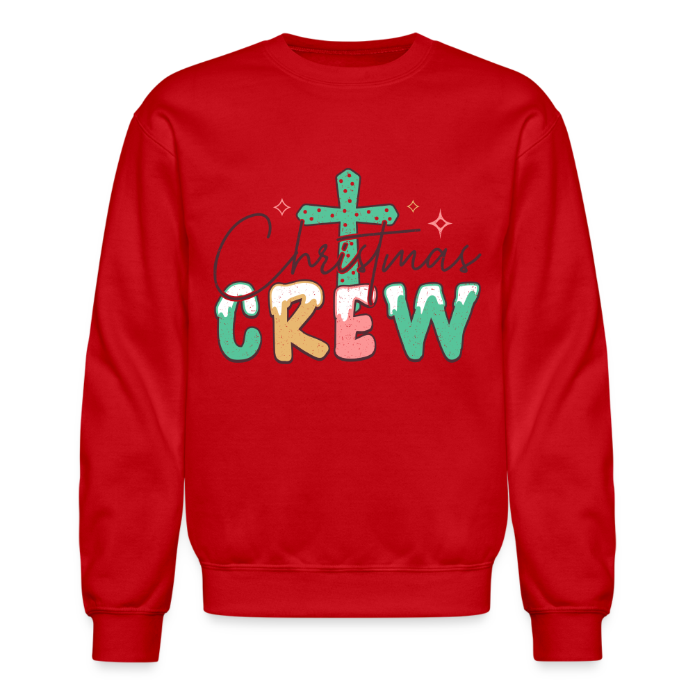 Christian Christmas Crew - Crewneck Sweatshirt - red
