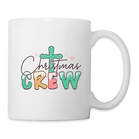 Christian Christmas Crew - Coffee Mug - white