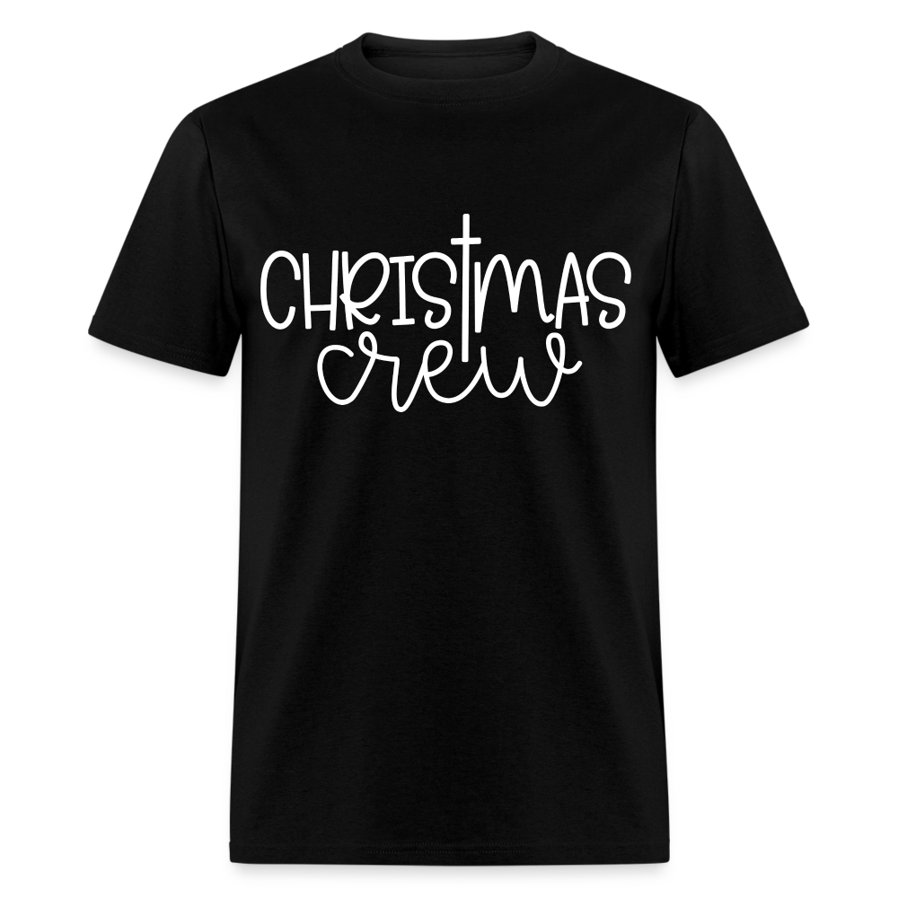 Christmas Crew T-Shirt - Religious - black