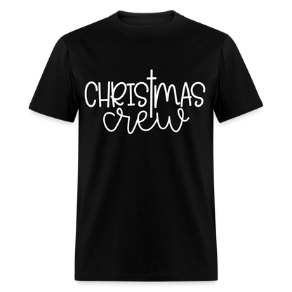 Christmas Crew T-Shirt - Religious - black