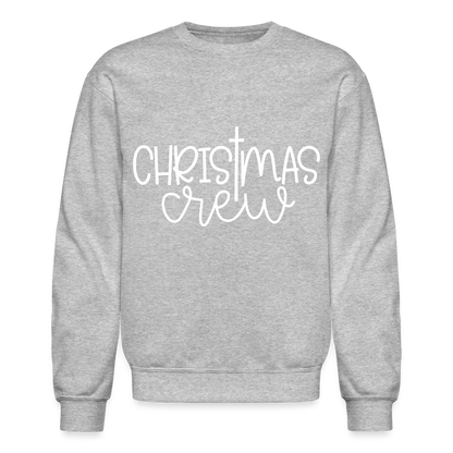 Christmas Crew Sweatshirt - Religious - heather gray