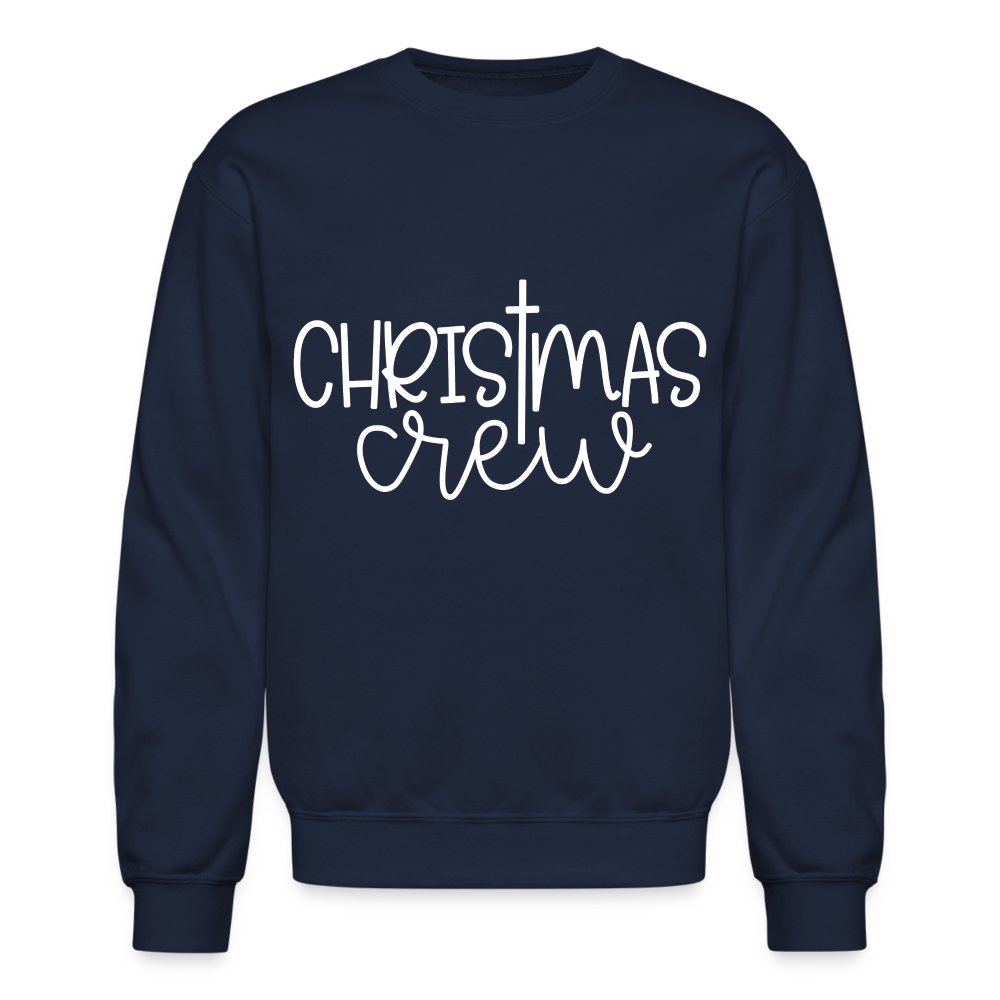 Christmas Crew Sweatshirt - Religious - navy