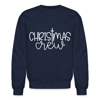 Christmas Crew Sweatshirt - Religious - navy
