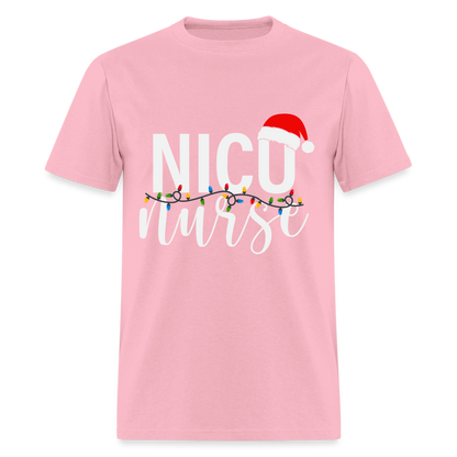 NICU Nurse - Christmas T-Shirt - pink