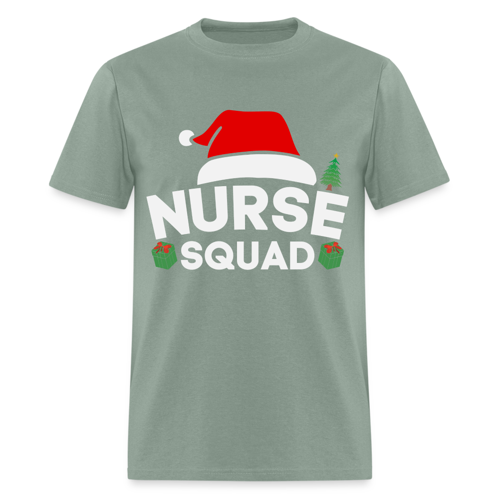 Nurse Squad - Christmas T-Shirt - sage