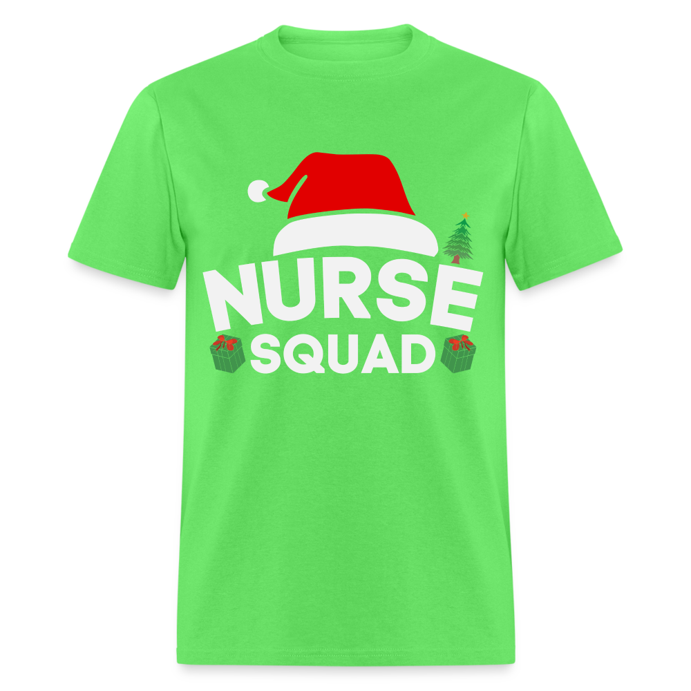Nurse Squad - Christmas T-Shirt - kiwi
