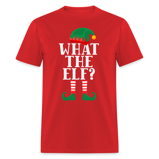 What The Elf T-Shirt (Christmas) - red