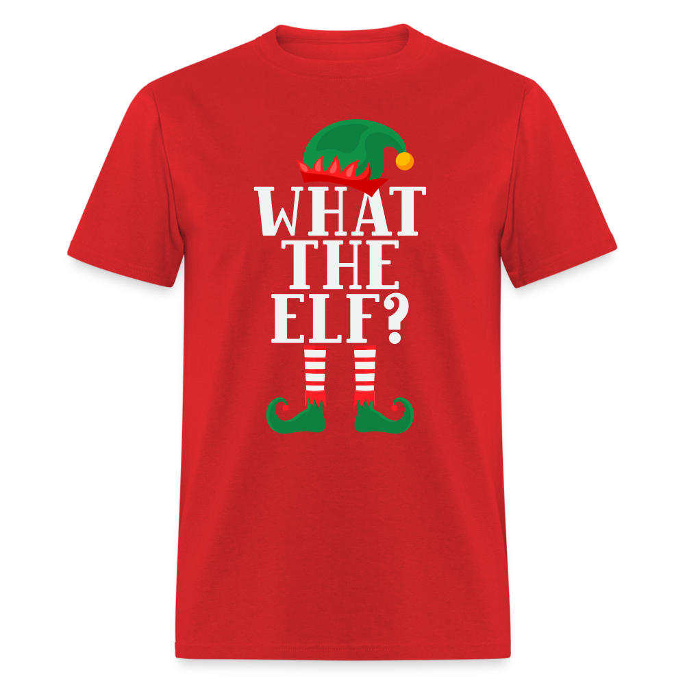 What The Elf T-Shirt (Christmas) - red