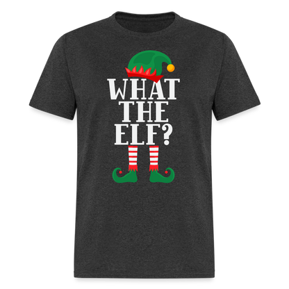 What The Elf T-Shirt (Christmas) - heather black