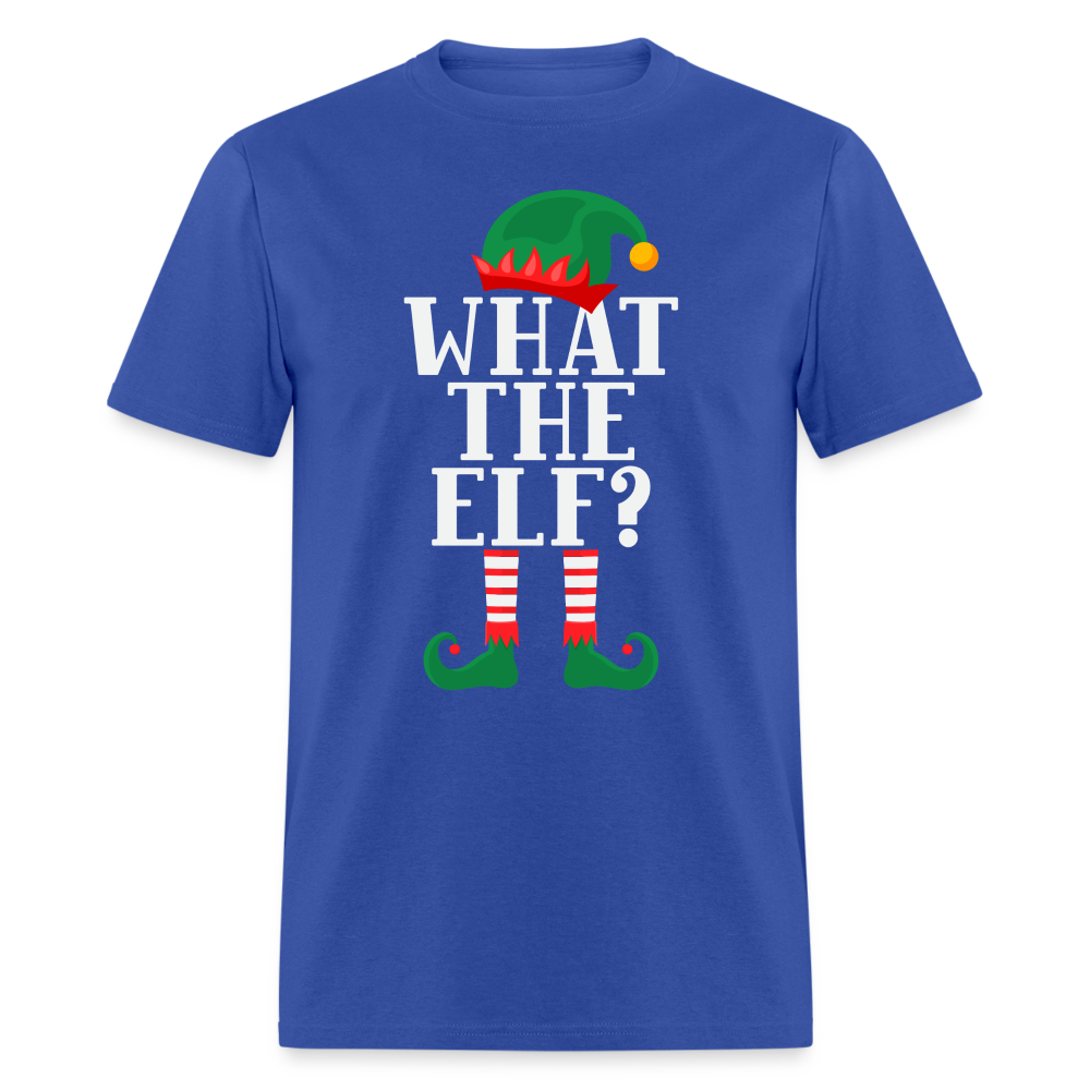 What The Elf T-Shirt (Christmas) - royal blue