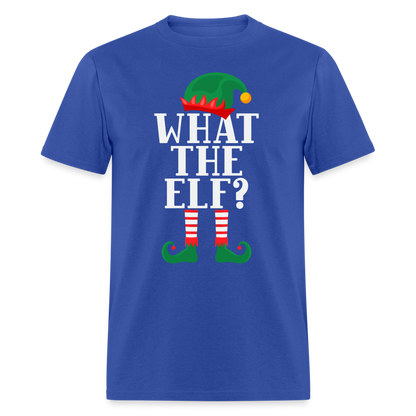 What The Elf T-Shirt (Christmas) - royal blue