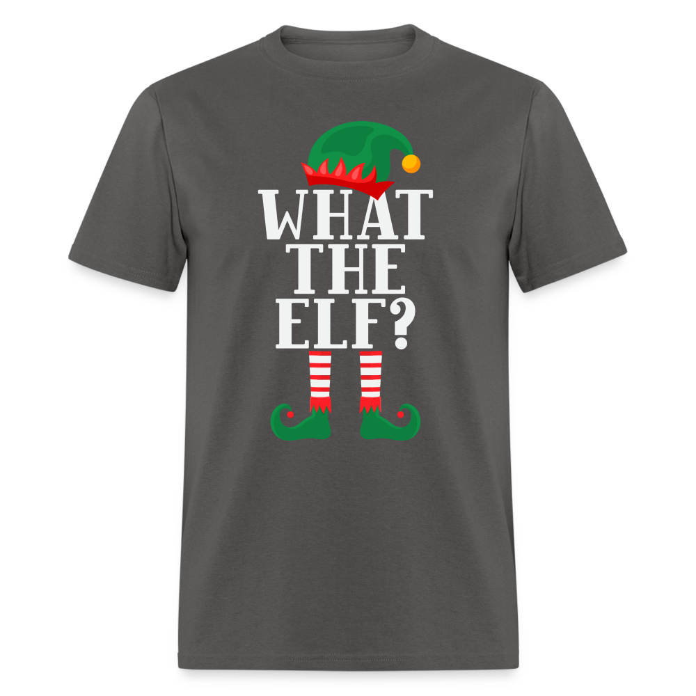 What The Elf T-Shirt (Christmas) - charcoal