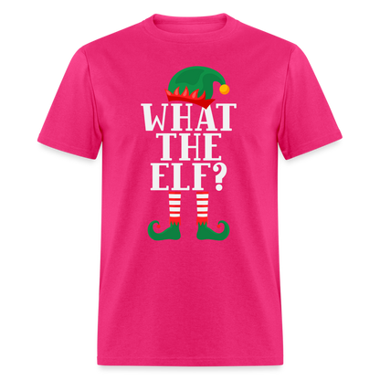 What The Elf T-Shirt (Christmas) - fuchsia