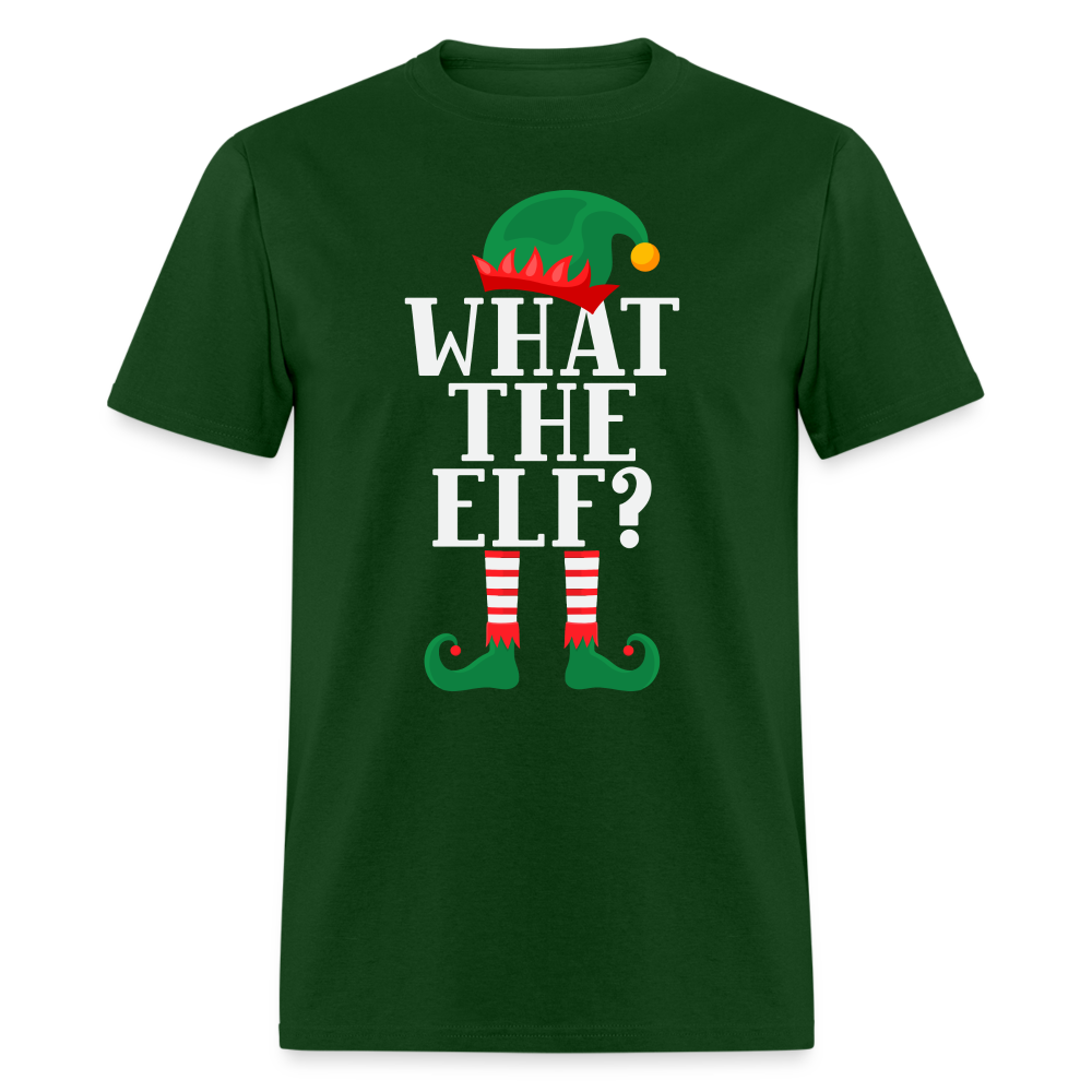 What The Elf T-Shirt (Christmas) - forest green