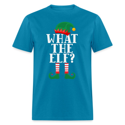 What The Elf T-Shirt (Christmas) - turquoise