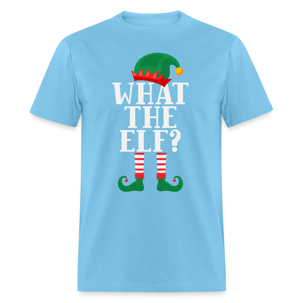 What The Elf T-Shirt (Christmas) - aquatic blue