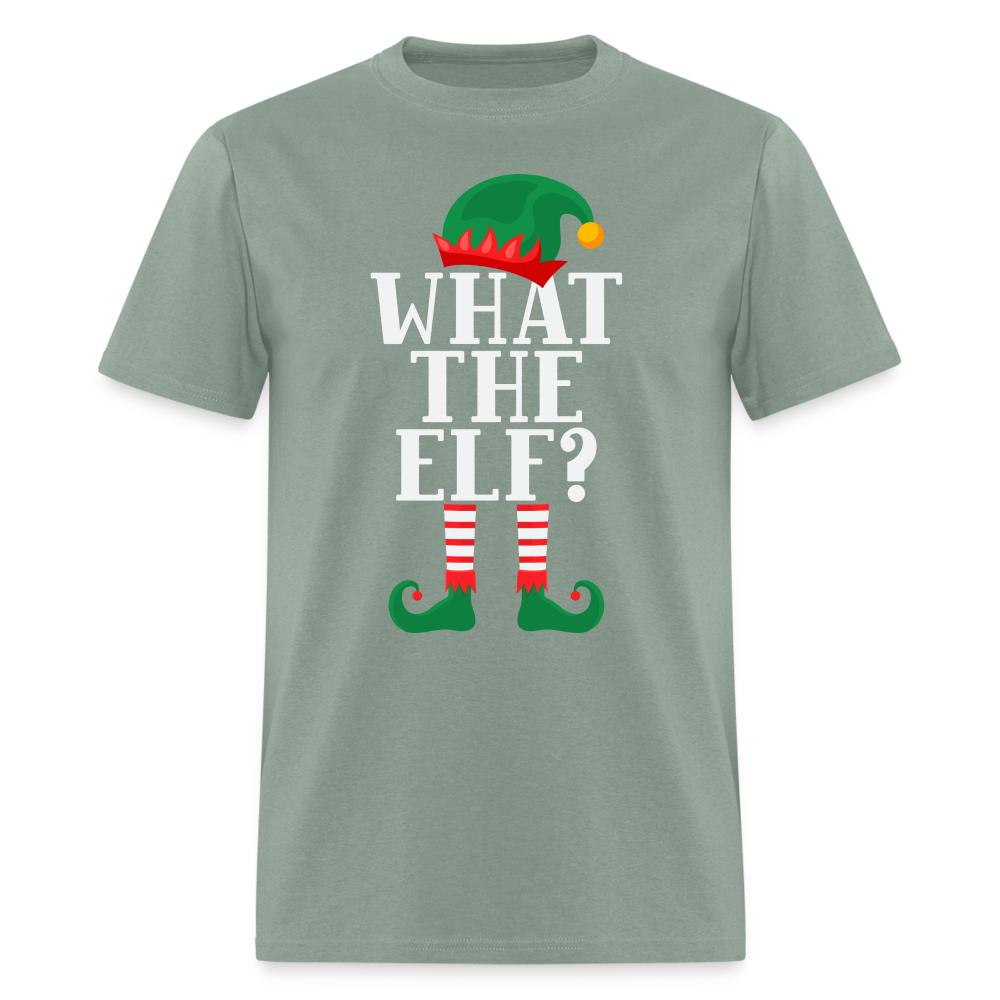 What The Elf T-Shirt (Christmas) - sage