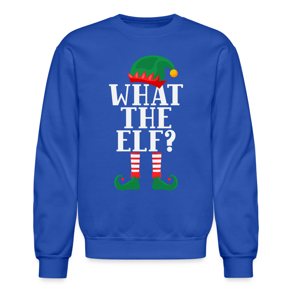 What The Elf Sweatshirt (Christmas) - royal blue