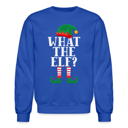 What The Elf Sweatshirt (Christmas) - royal blue