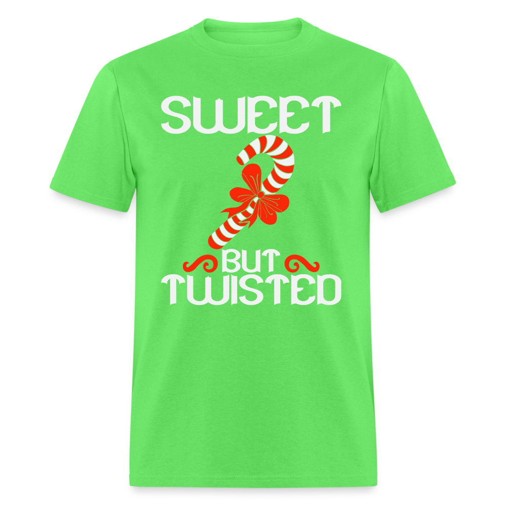 Sweet But Twisted T-Shirt (Candy Cane) - kiwi