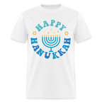 Happy Hanukkah T-Shirt (Menorah)