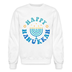 Happy Hanukkah Sweatshirt (Menorah)