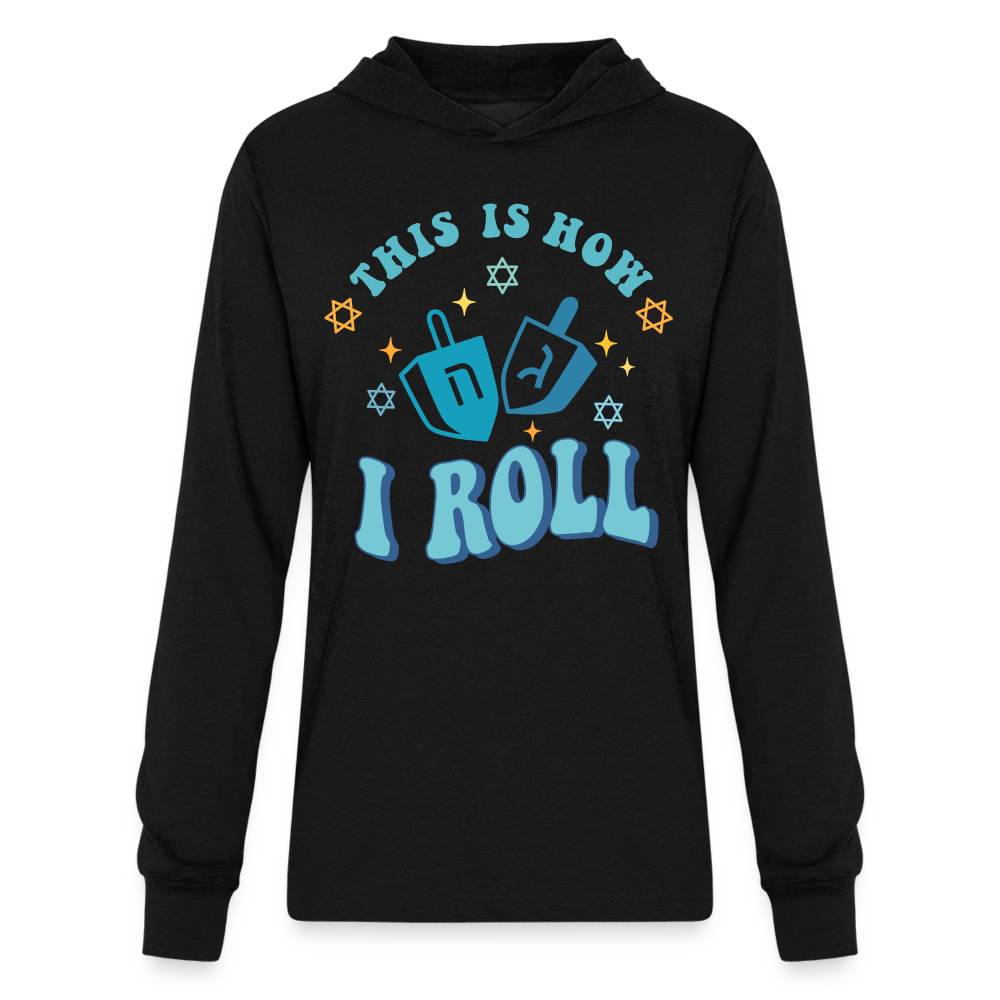 This is HowI Roll Hoodie Shirt (Hanukkah) - black