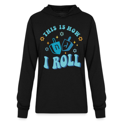 This is HowI Roll Hoodie Shirt (Hanukkah) - black