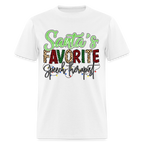 Santa's Favorite Speech Therapist (Christmas) T-Shirt