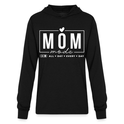 Unisex Long Sleeve Hoodie Shirt - black