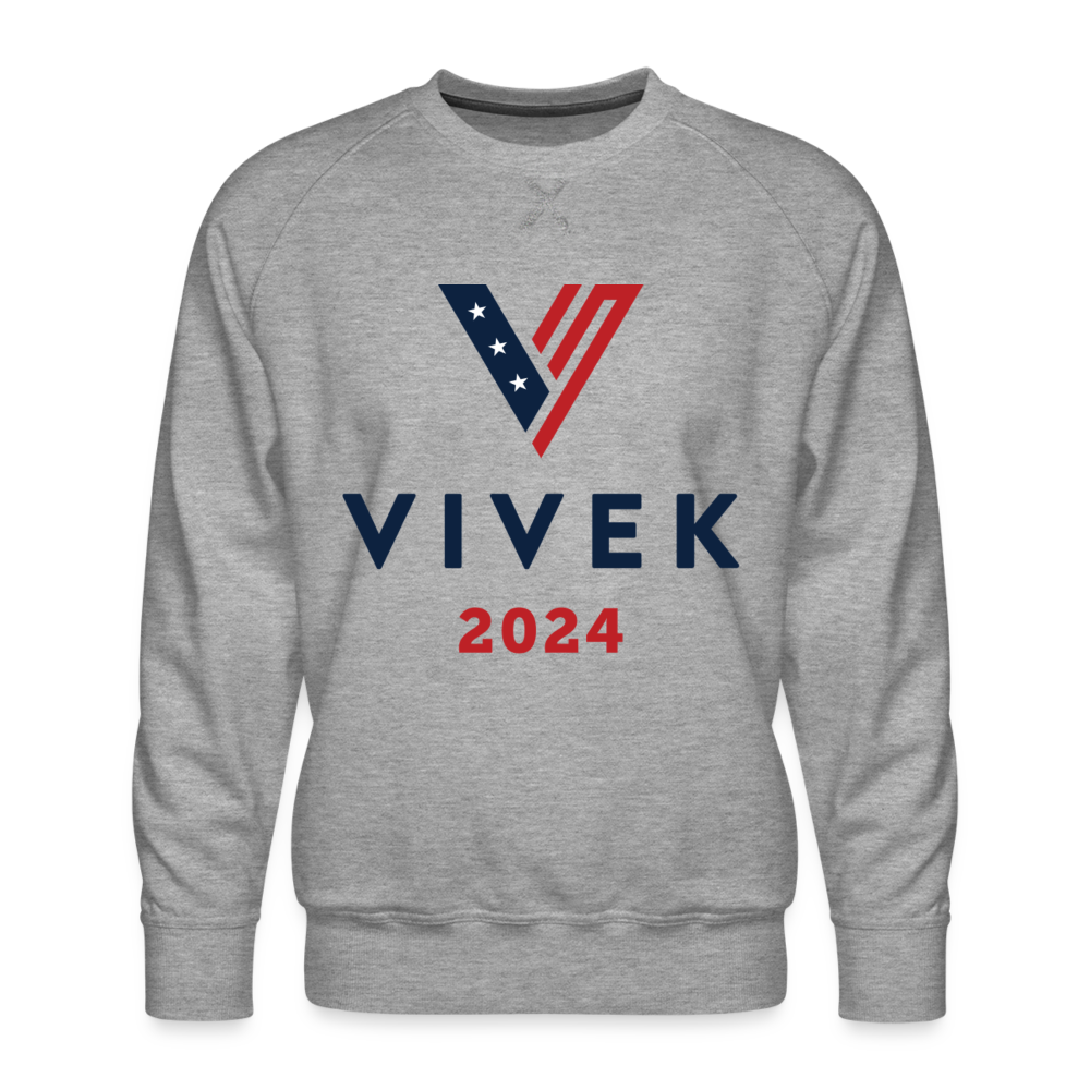 Vivek 2024 Men’s Premium Sweatshirt - heather grey