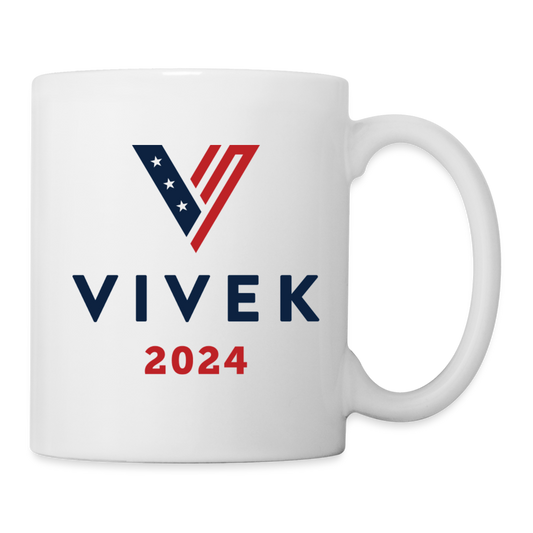 Vivek 2024 Coffee Mug - white