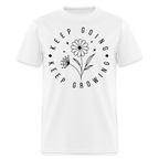 Keep Going Keep Growing T-Shirt - white