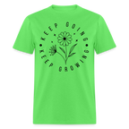 Keep Going Keep Growing T-Shirt - kiwi