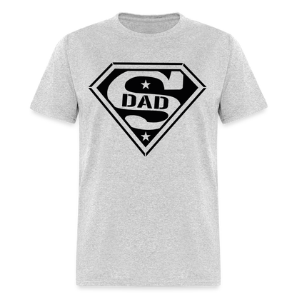 Super Dad T-Shirt (Customize) - heather gray