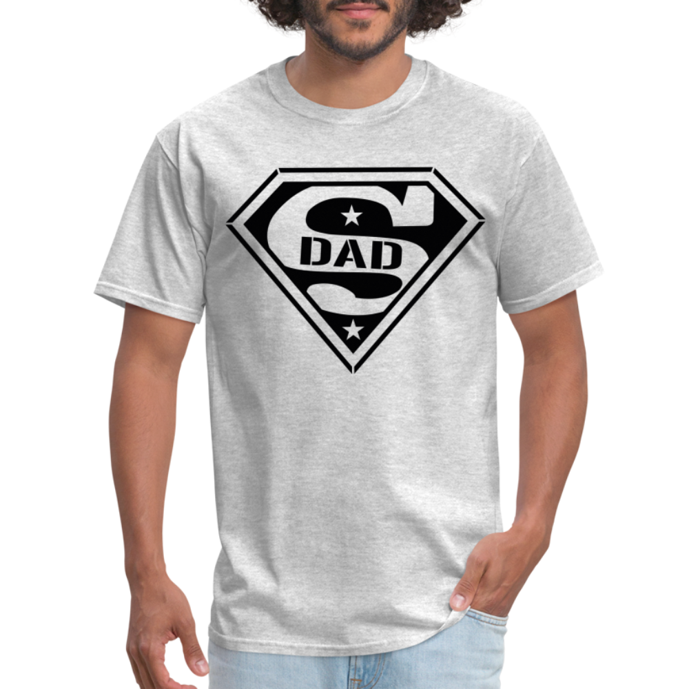 Super Dad T-Shirt (Customize) - heather gray