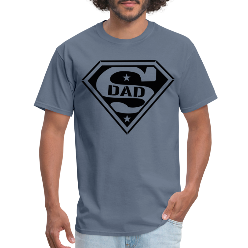 Super Dad T-Shirt (Customize) - denim