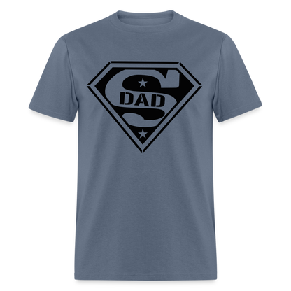 Super Dad T-Shirt (Customize) - denim