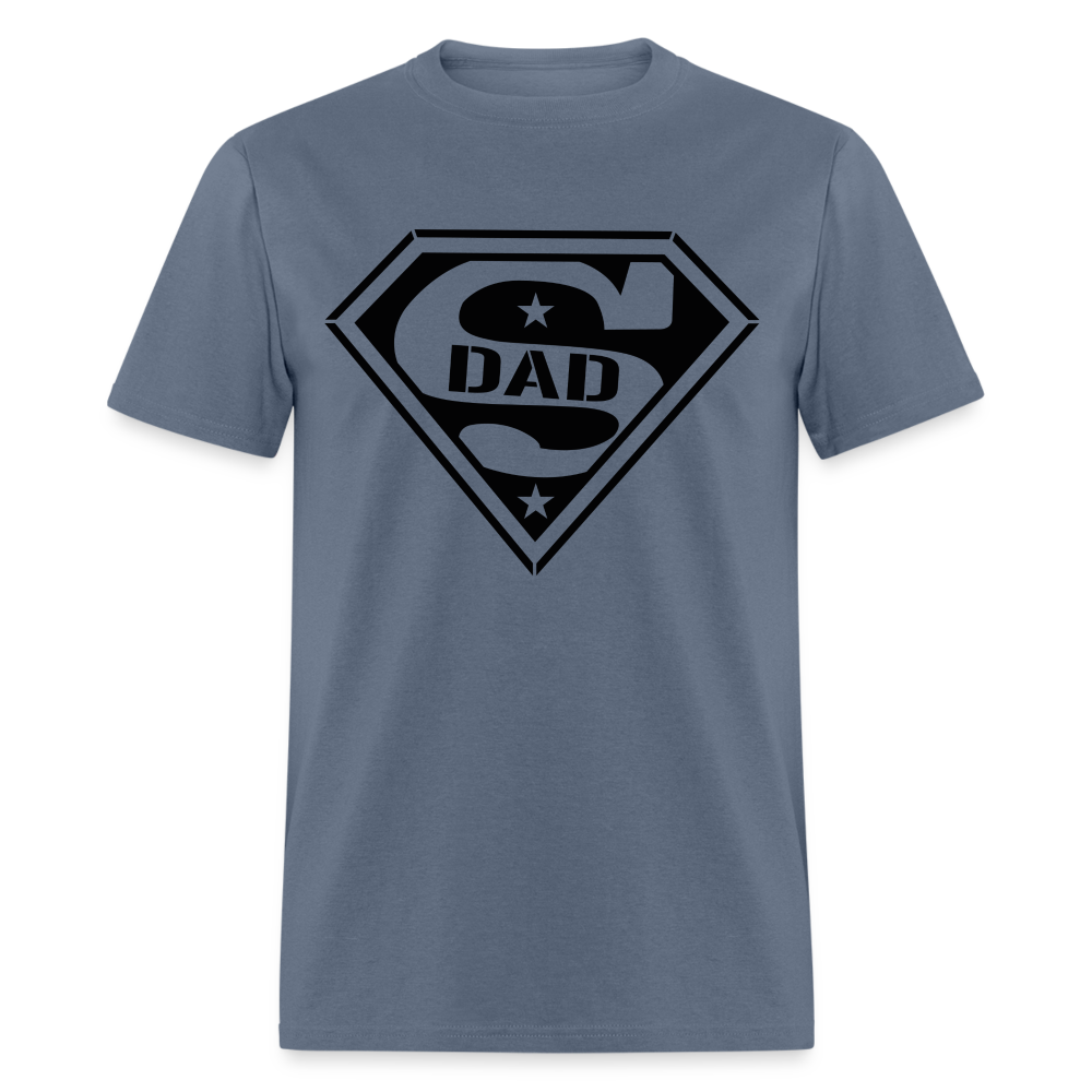 Super Dad T-Shirt (Customize) - denim
