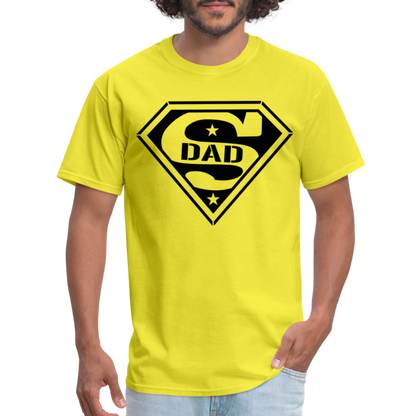 Super Dad T-Shirt (Customize) - yellow