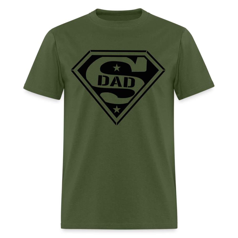 Super Dad T-Shirt (Customize) - military green