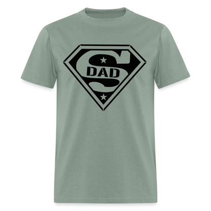 Super Dad T-Shirt (Customize) - sage