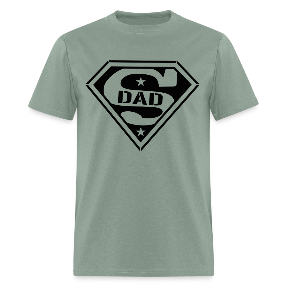 Super Dad T-Shirt (Customize) - sage