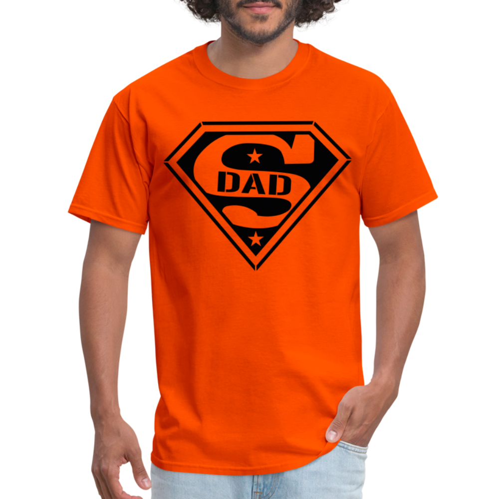 Super Dad T-Shirt (Customize) - orange