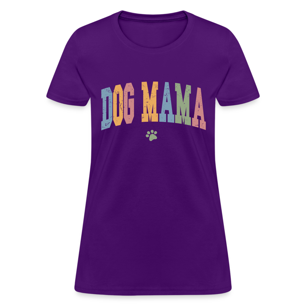 Dog Mama T-Shirt - purple