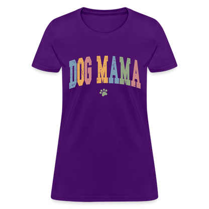 Dog Mama T-Shirt - purple