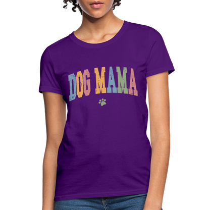 Dog Mama T-Shirt - purple