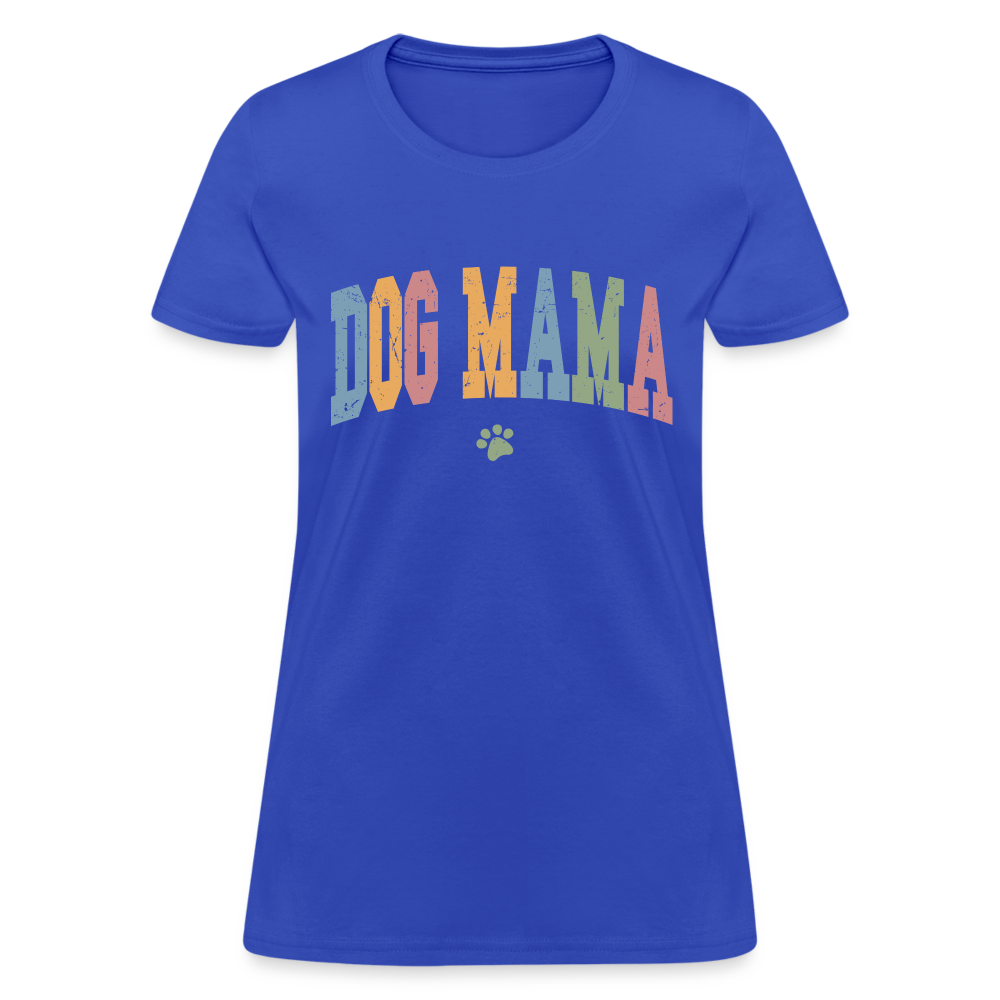 Dog Mama T-Shirt - royal blue