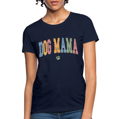 Dog Mama T-Shirt - navy