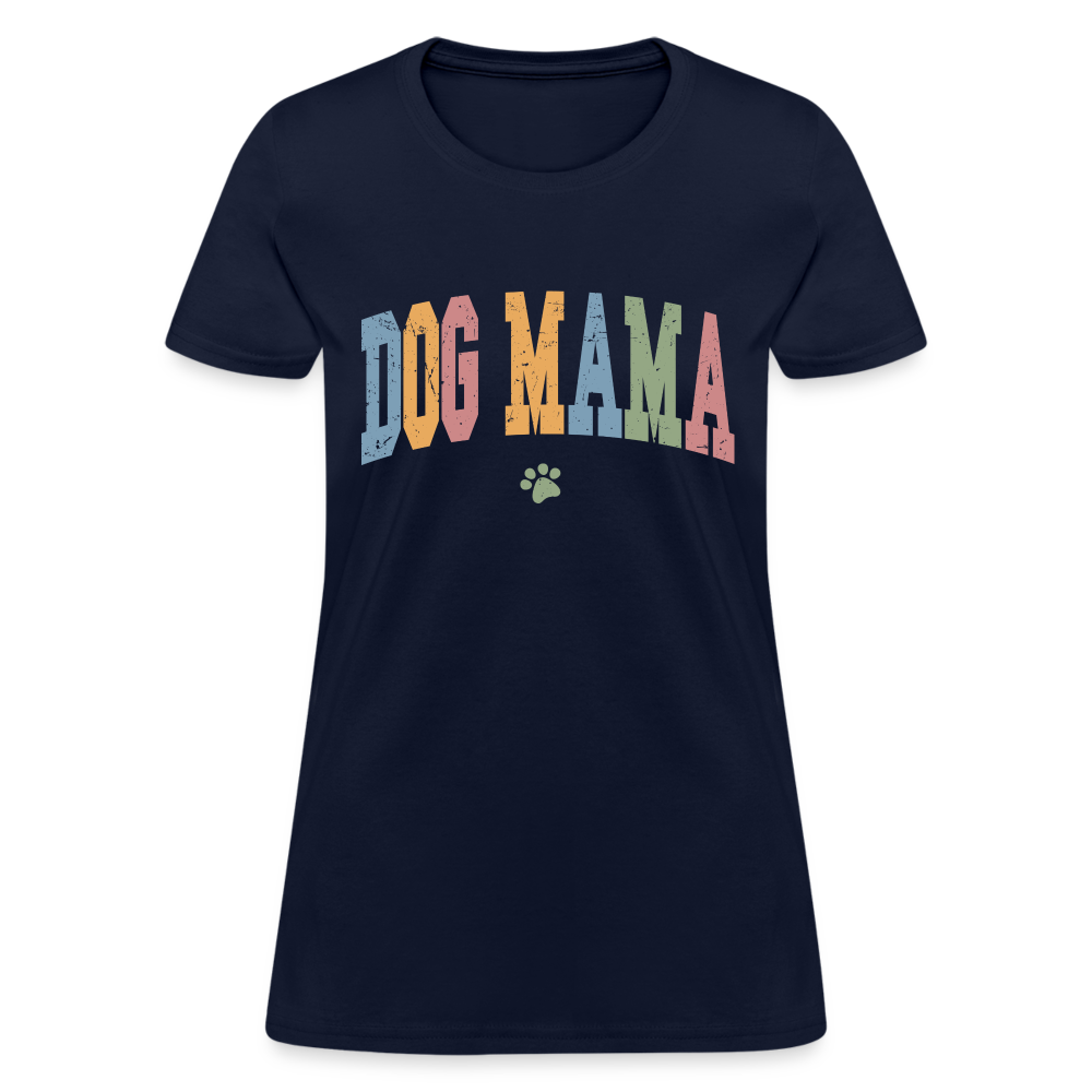 Dog Mama T-Shirt - navy